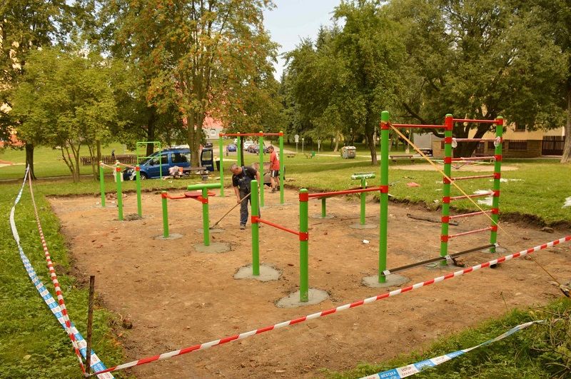 Jihlavští sportovci mají možnost sportovat v novém Fitparku