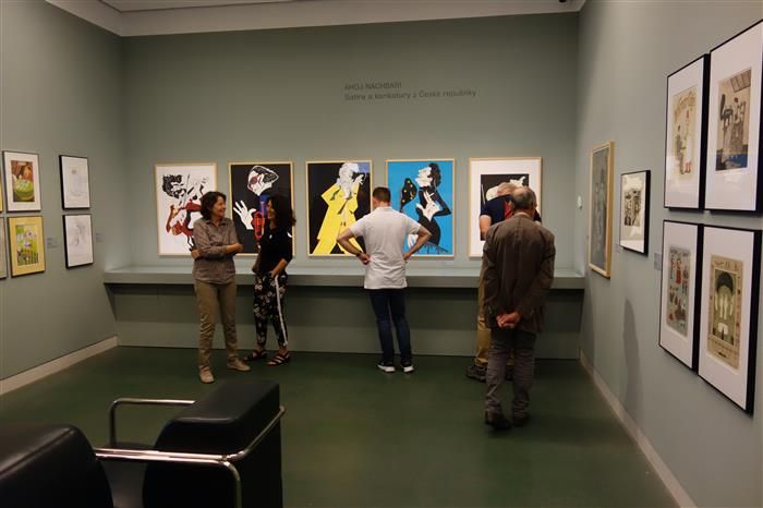 Ahoj Nachbar! Výstava české karikatury v dolnorakouské Kremži