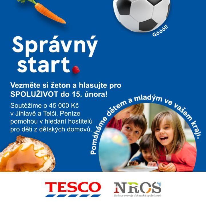 Správný start pro děti z dětských domovů na Vysočině