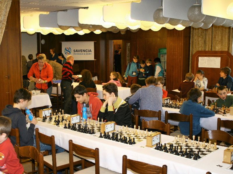 Velká cena města Havlíčkova Brodu – Pribináček 2017 v rapid šachu mládeže zná vítěze