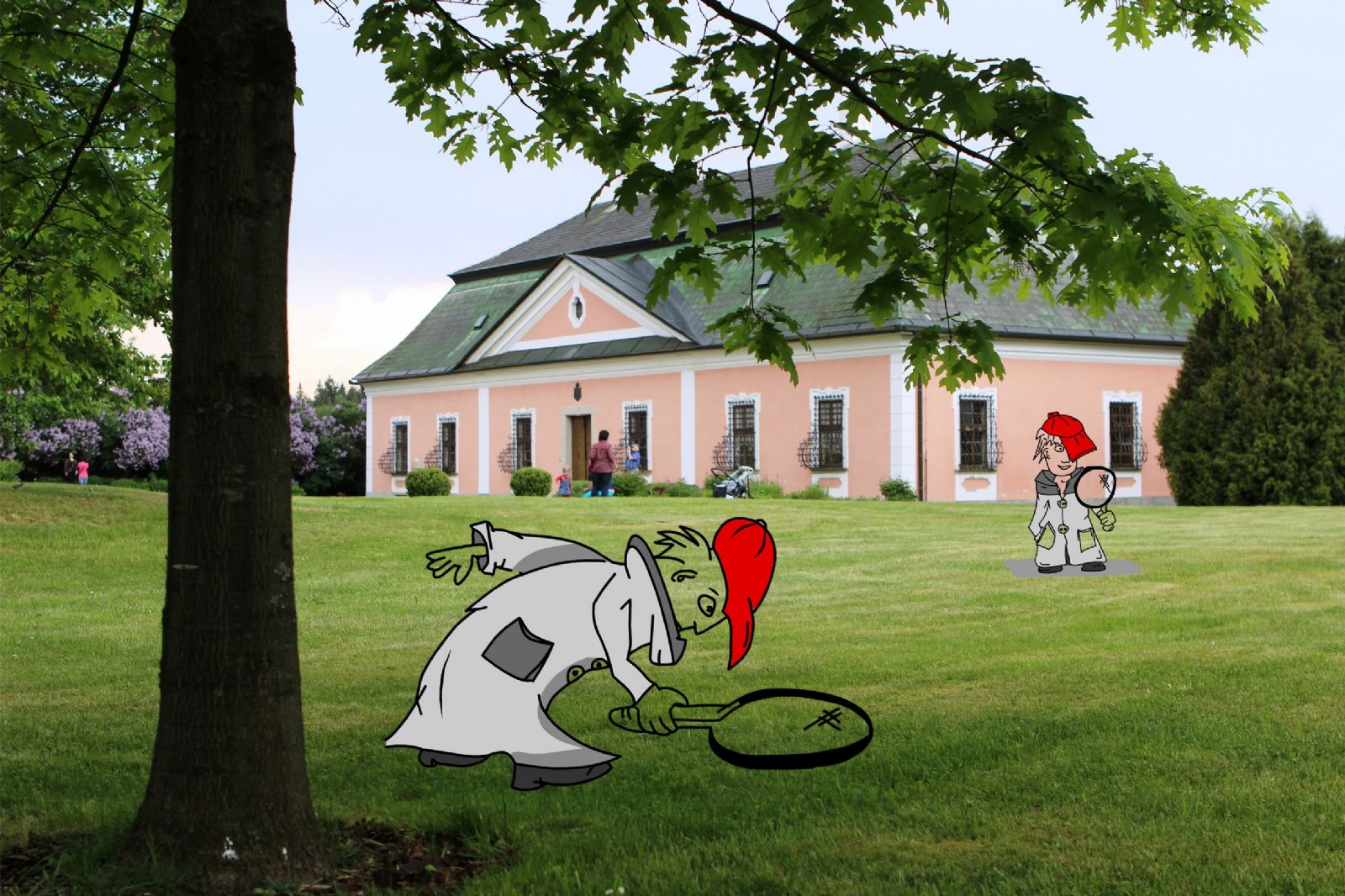 Dny otevřených zahrad na žďárském zámku promění děti v detektivy