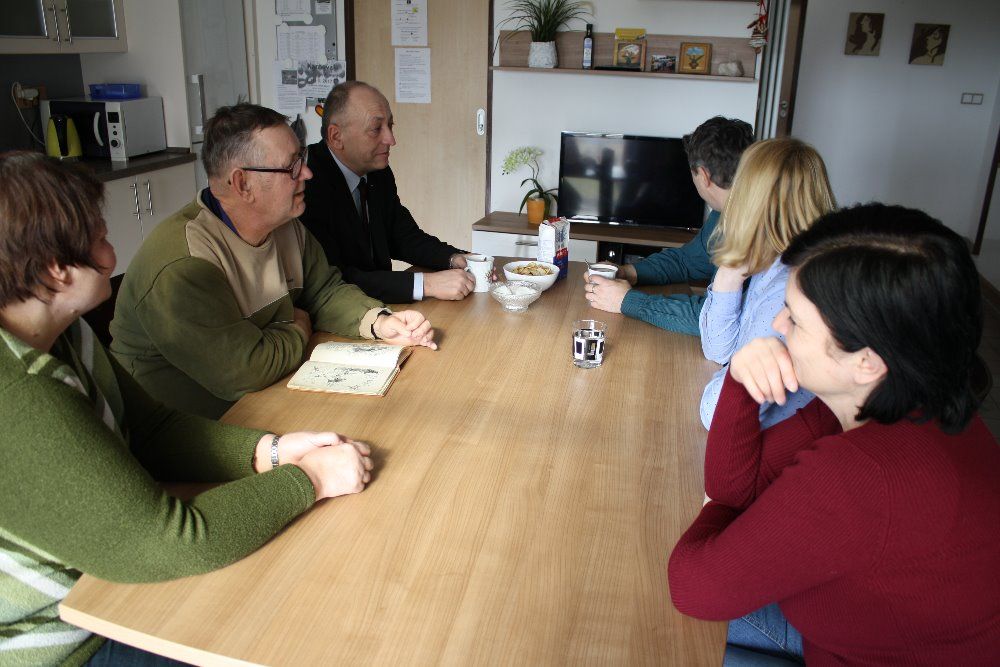 Krajský radní Pavel Franěk v Jaroměřicích nad Rokytnou