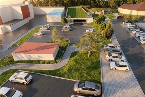 obrázek:Jihlava připravuje parkovací dům u zoo. Nabídne přes 100 míst, náklady jsou kolem 100 milionů