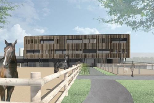 obrázek:Kraj Vysočina hledá zhotovitele nového pavilonu zemědělské a veterinární výuky v Třebíči