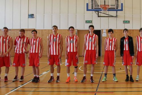Obrázek - Basketbaloví junioři Velkého Meziříčí o prvenství v oblastním přeboru