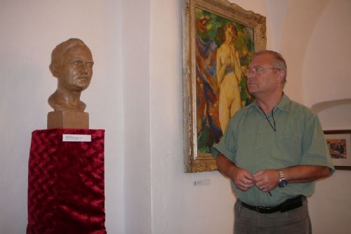 Obrázek - Čtyřicet obrazů a kreseb Františka Šindeláře v budějovickém muzeu