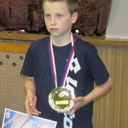 Matěj Holub nejlepším mladším žákem na Vysočině