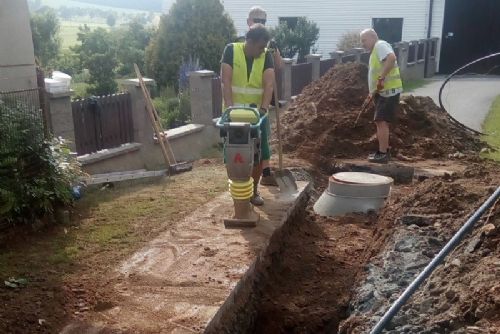 Obrázek - Nová splašková kanalizace ve Vepříkově a v Miřátkách