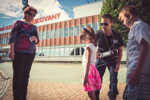 Obrázek - Prvňáci z hrotovické školy pro vysvědčení v Infocentru dukovanské elektrárny