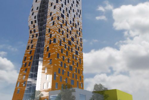 Obrázek - PSJ, a. s. staví nejvyšší český dům - AZ Tower v Brně
