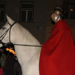 Svatý Martin v pondělí ve Vysokých Studnicích