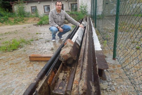 Obrázek - V jídelně našli kolejnice jihlavské dráhy