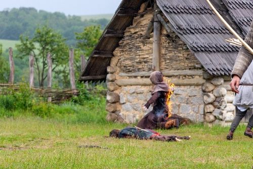 Foto: Leoš Kastner točí film o zbojníkovi Oldřichovi ze Sukořína