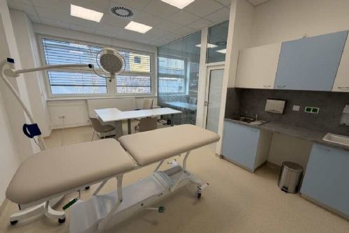 obrázek:Pavilon U v Třebíči nabízí moderní ambulance po rekonstrukci za 33 milionů