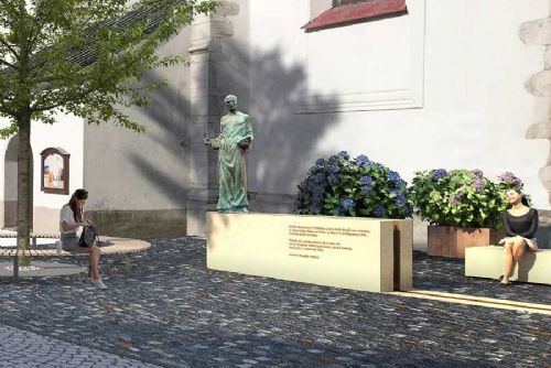 obrázek:Žďár nad Sázavou získá originální kašnu se sochou svatého Prokopa