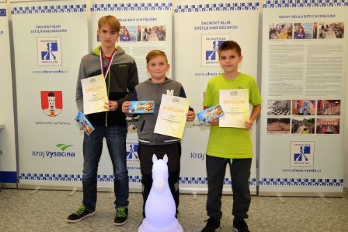 Foto: Krajský přebor Kraje Vysočina mládeže do 16 let v šachu 2017