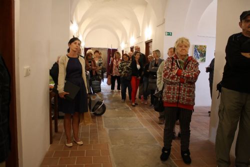 Obrázek - Výstava malíře Jiřího A. Havlína, foto: Zbyněk Hobza