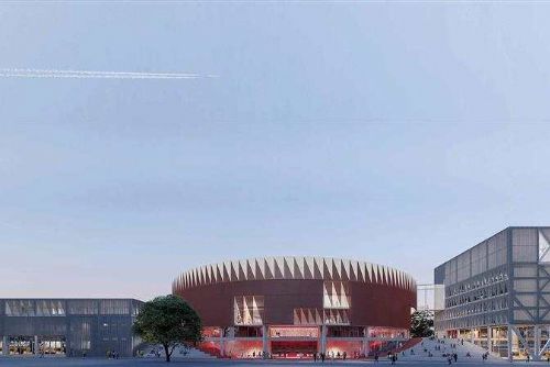 Foto: Horácká aréna: Většina skyboxů vyprodána, dokončení v říjnu 2025