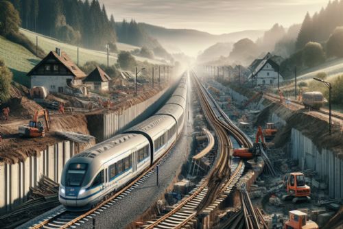 Foto: Modernizace železniční tratě Žďársko-Vysočina zahájena