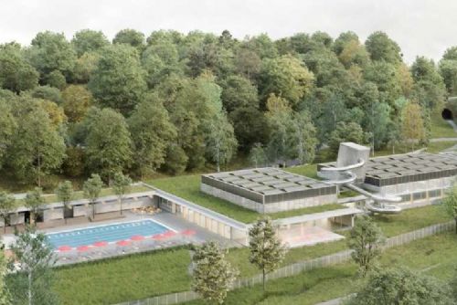 Foto: Nový eko komplex s bazény a saunovým světem za 600 milionů v Havlíčkově Brodě