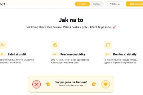 obrázek:WorkFinder propojí studenty Vysočiny s brigádami