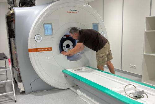 obrázek:Nemocnice Jihlava má novou 3T magnetickou rezonanci. Je jediná na Vysočině