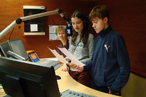 Obrázek - Studenti Gymnázia Jihlava v Českém rozhlase Vysočina