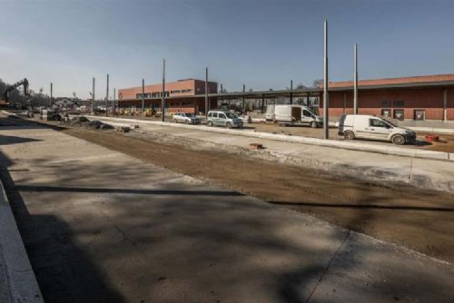 obrázek:Centrální dopravní terminál v Jihlavě bude dokončen v polovině roku 2026