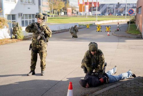 obrázek:Hradba 2025: Cvičení na Vysočině prověřilo ochranu ropného skladu