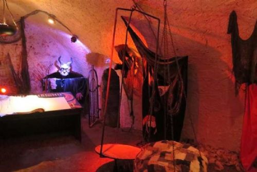obrázek:Pelhřimovské peklo láká návštěvníky do podzemí plného čertů a interaktivních zážitků