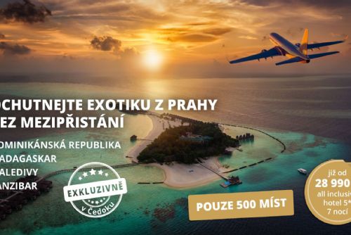 Obrázek - Cestovní kancelář Čedok nabídne přímé lety z Prahy do vzdálené exotiky