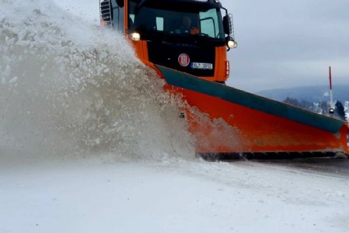 obrázek:Zimní údržba silnic zvýšila spotřebu soli o 85 procent, nejvíce práce na Vysočině