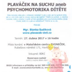 Plaváček na suchu