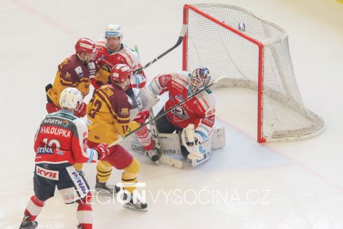 Foto: Dukla si připsala druhou výhru a vede barážovou tabulku