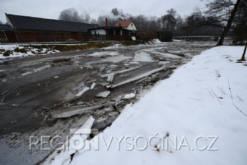 Foto: Hladiny řek na Vysočině stoupají