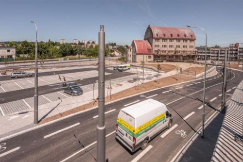 obrázek:Jihlava připravuje prodloužení Evropské ulice k Jiráskově. Projekt se přepracuje kvůli vysokorychlostní trati