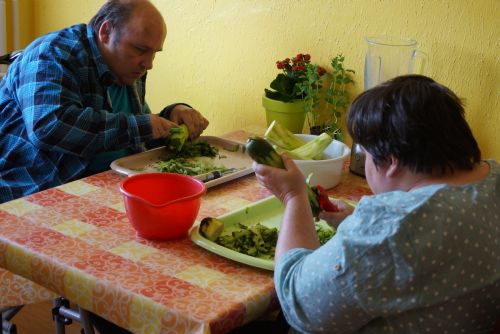 Foto: Cuketové hody v Domově Háj