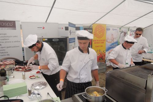 Foto: Kluci z týmu Gastroakademie Vysočina zazářili na Veveří