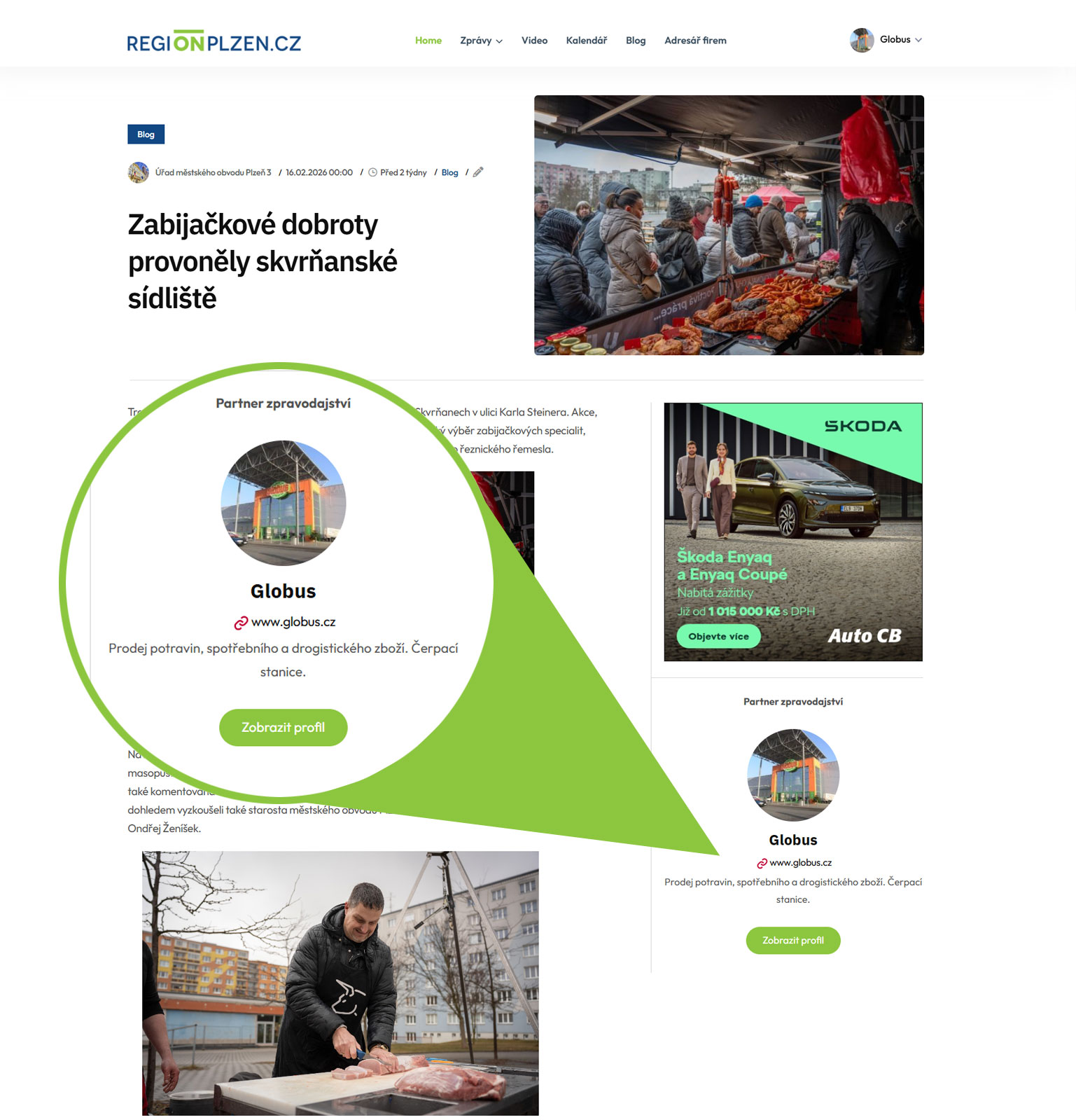 Partner zpravodajství – ukázka 2