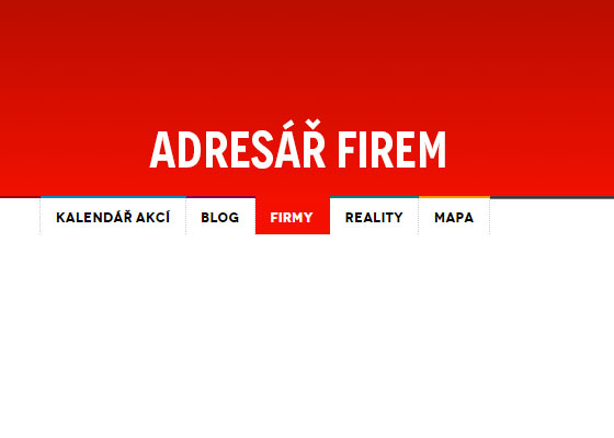 Adresář firem